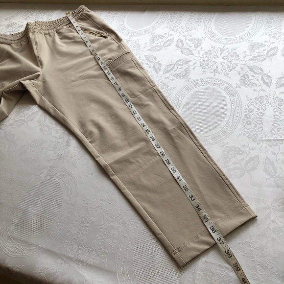 Old Navy Tan/Khaki Joggers Stretch-tech Sweatpants Women’s Size M Quick Dry - Picture 15 of 16